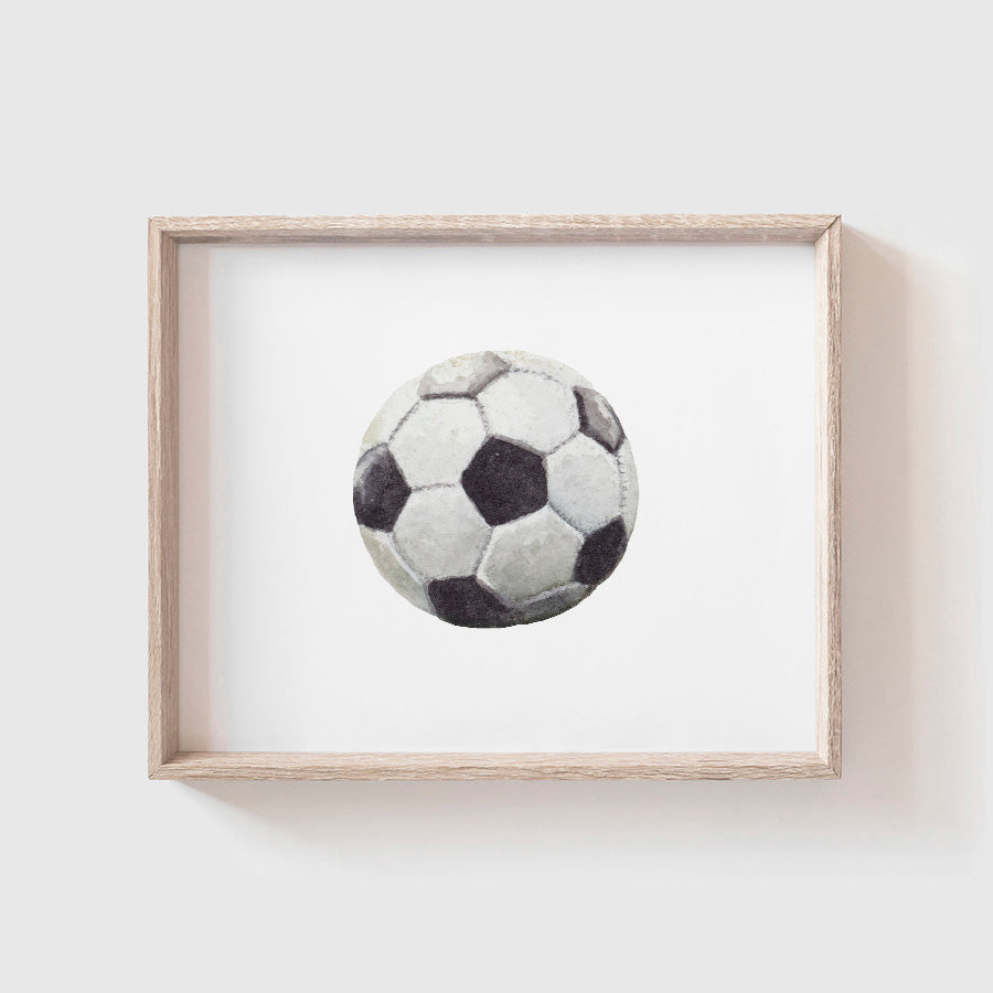 Soccer Ball Art Print