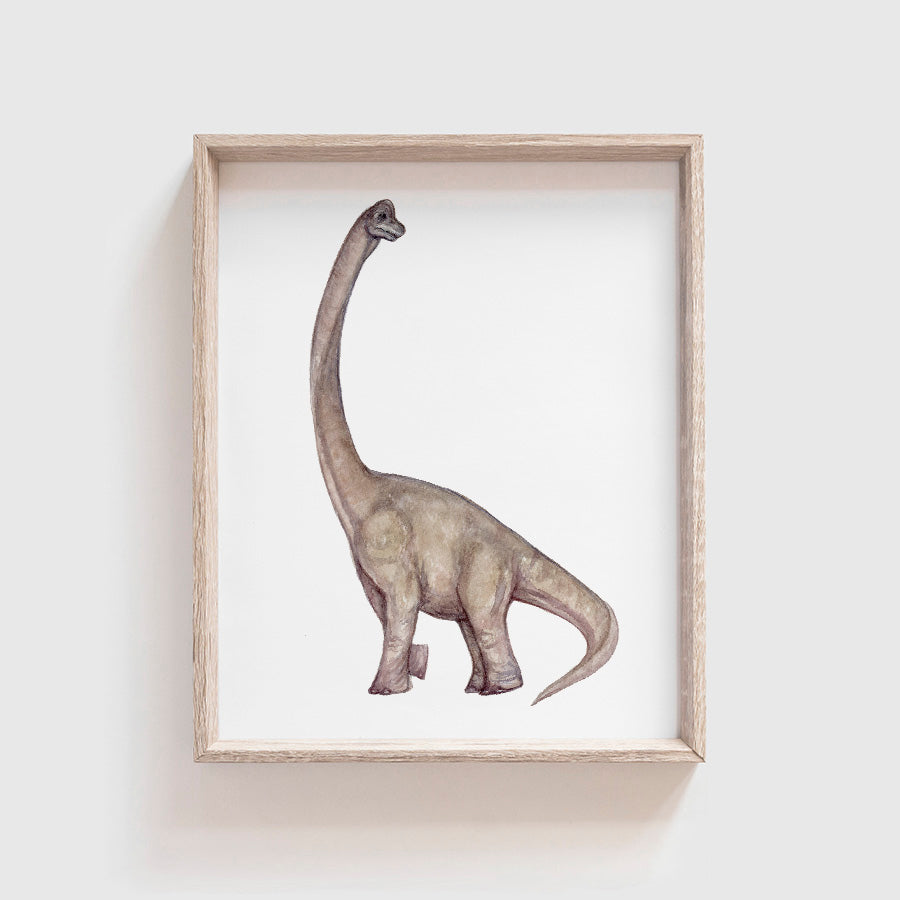 Brachiosaurus Art Print