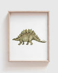 Stegosaurus Art Print