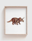Triceratops Art Print
