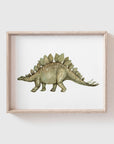 Stegosaurus Art Print