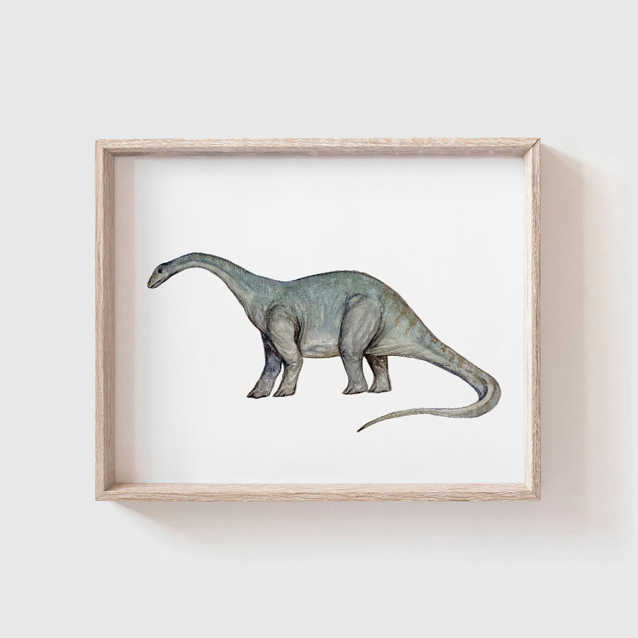 Brontosaurus Art Print
