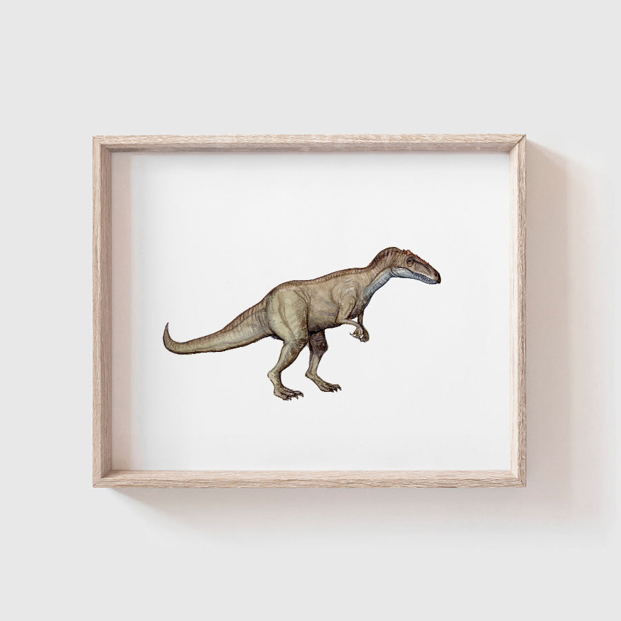 Allosaurus Art Print