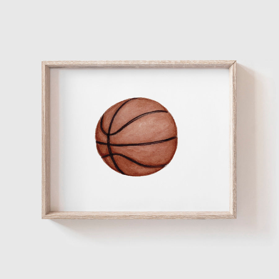 Basketball Art Print