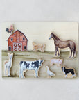 Farm Animals Wooden Puzzle
