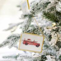 Firetruck Ornament