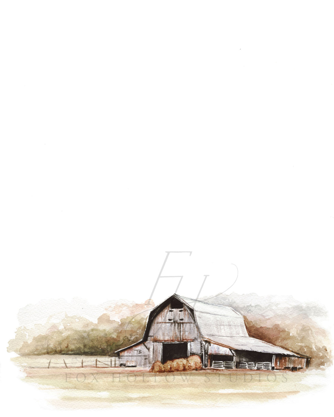 Barn No. 5 Art Print