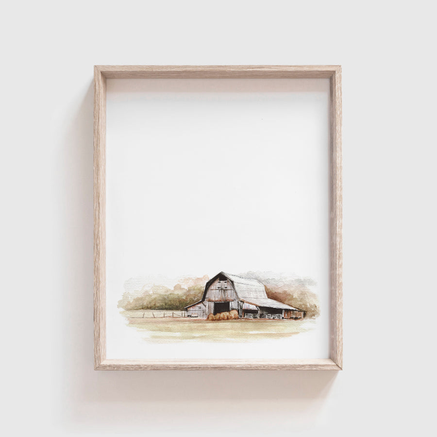 Barn No. 5 Art Print