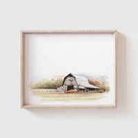 Barn No. 5 Art Print