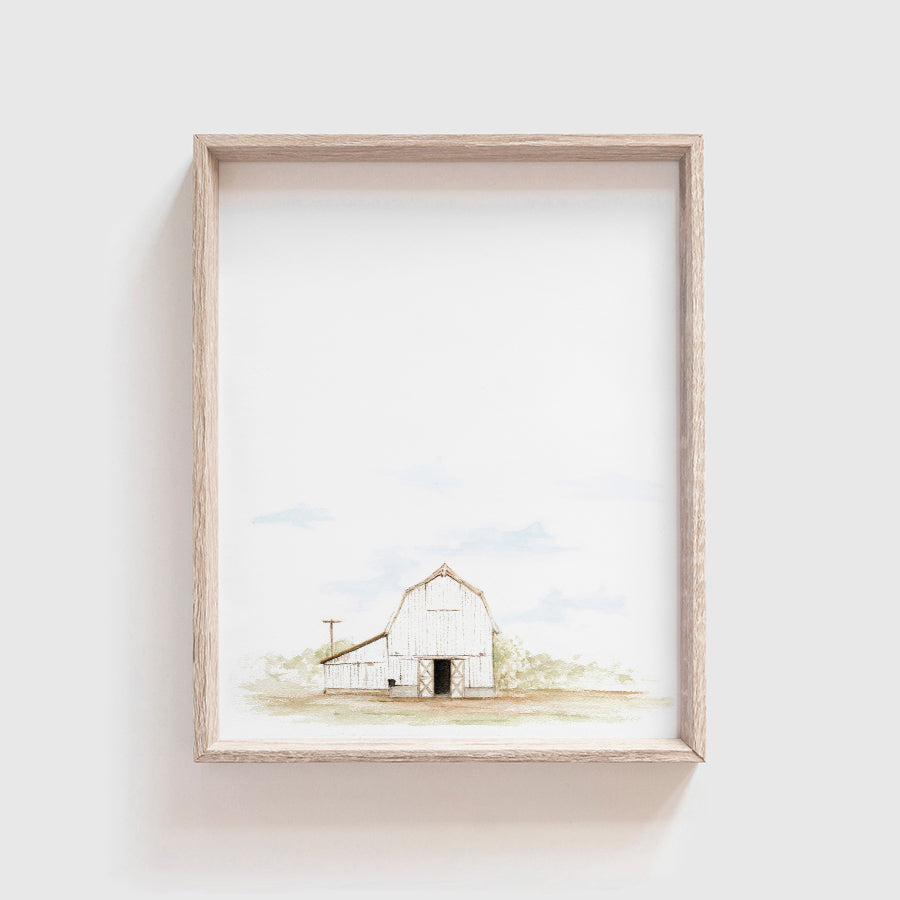 Barn No. 7 Art Print