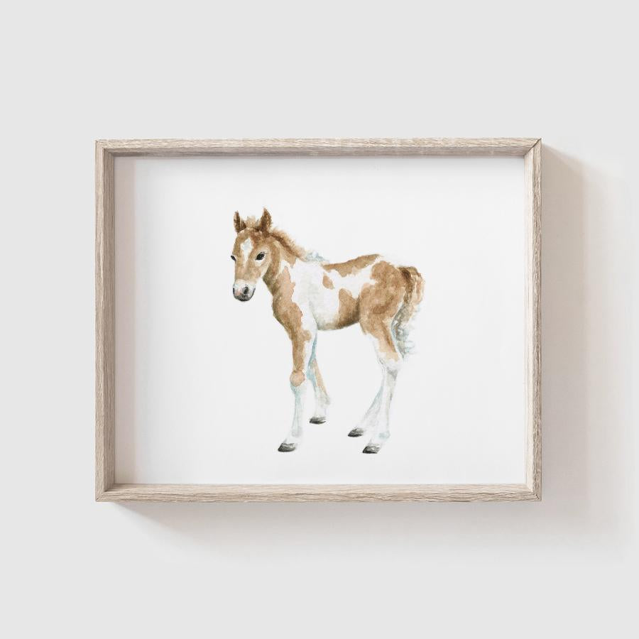 Farm Animal Art Print Set