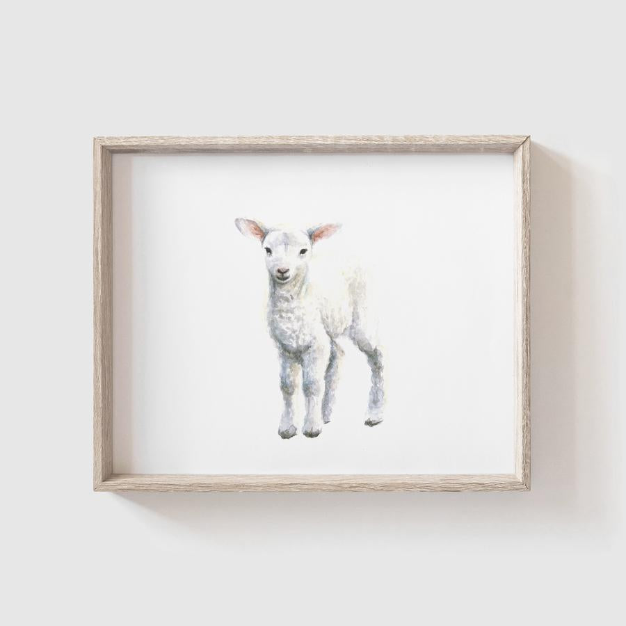 Farm Animal Art Print Set