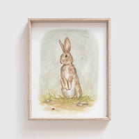 Rabbit Art Print (Our Little Adventures)