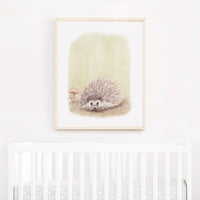 Hedgehog Art Print (Our Little Adventures)
