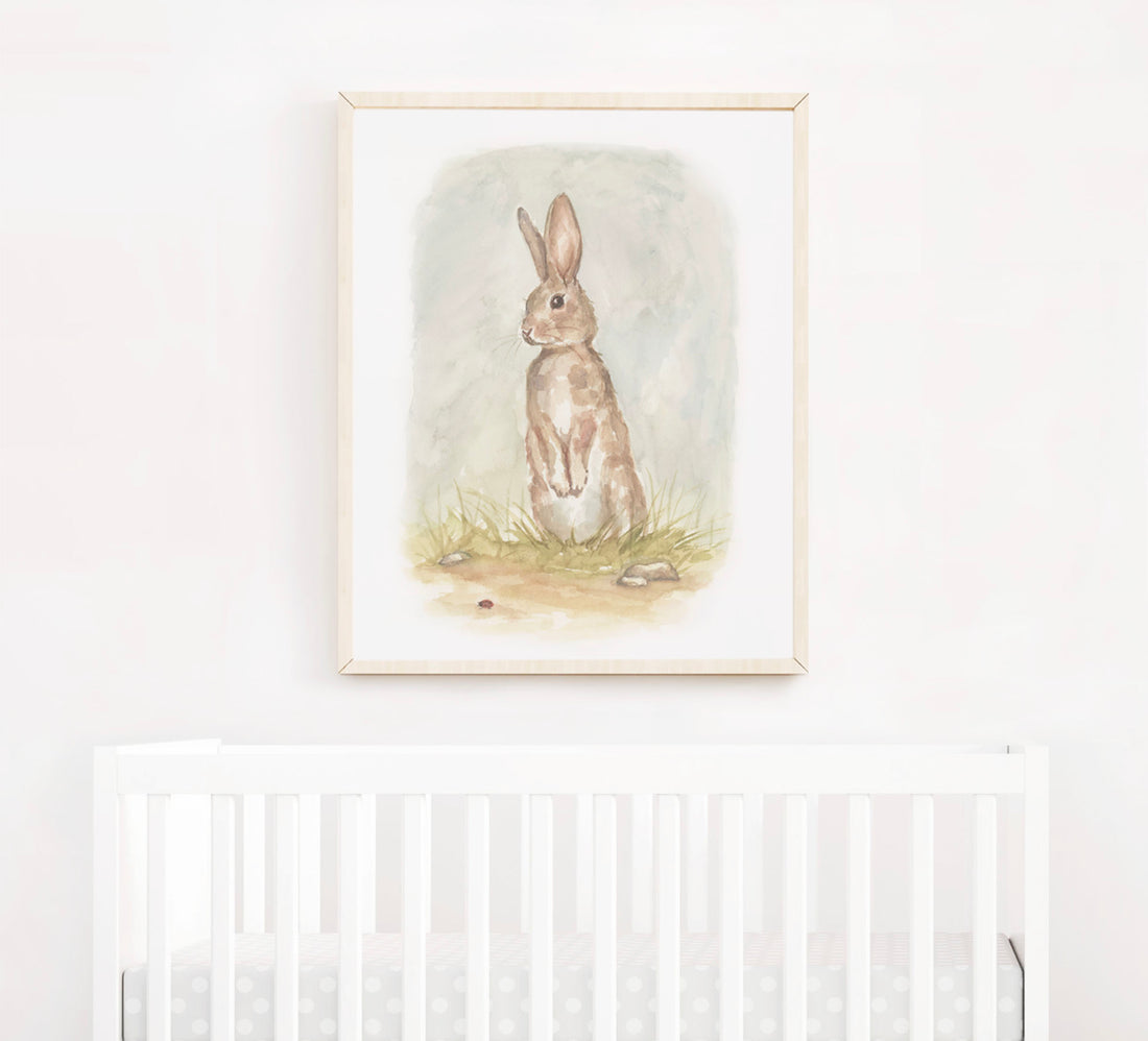 Rabbit Art Print (Our Little Adventures)