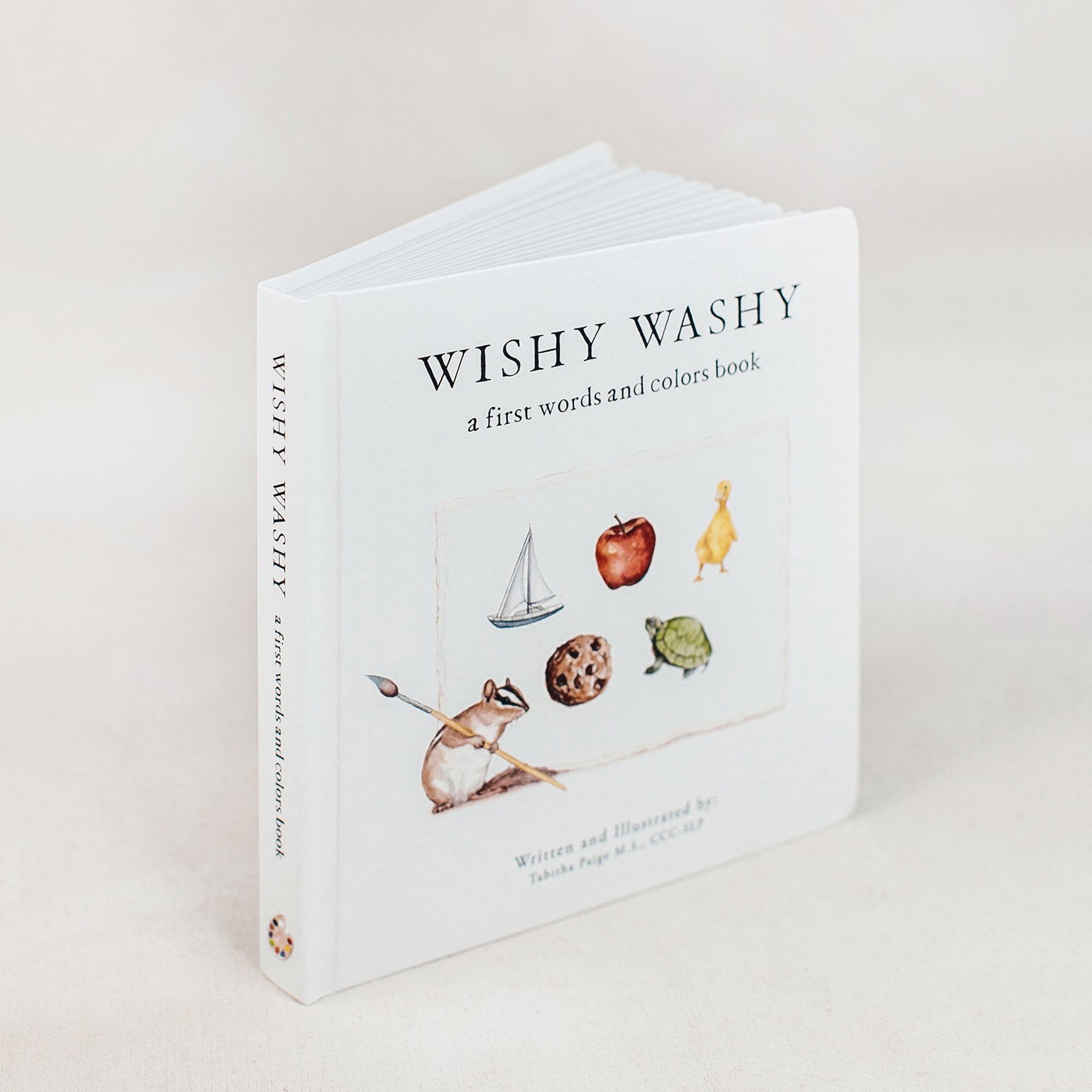 Wishy Washy: A Book of First Words and Colors - Tabitha Paige