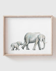 Elephants No. 2 Art Print