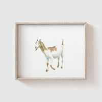 Farm Animal Art Print Set