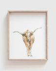 Longhorn Art Print
