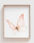Pink Butterfly Art Print