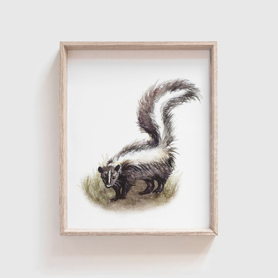 Skunk Art Print | Made in the USA | Fox Hollow Studios