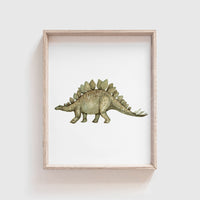 Stegosaurus Art Print