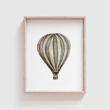 Hot Air Balloon Art Print