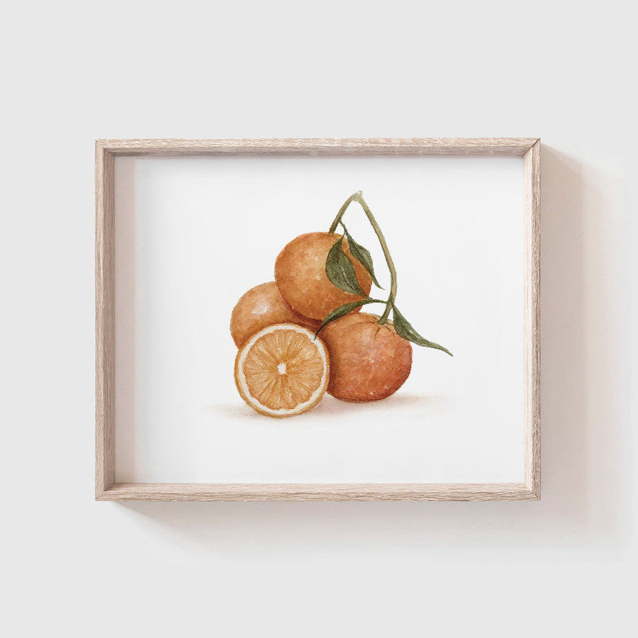 Oranges Art Print