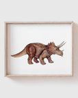 Triceratops Art Print