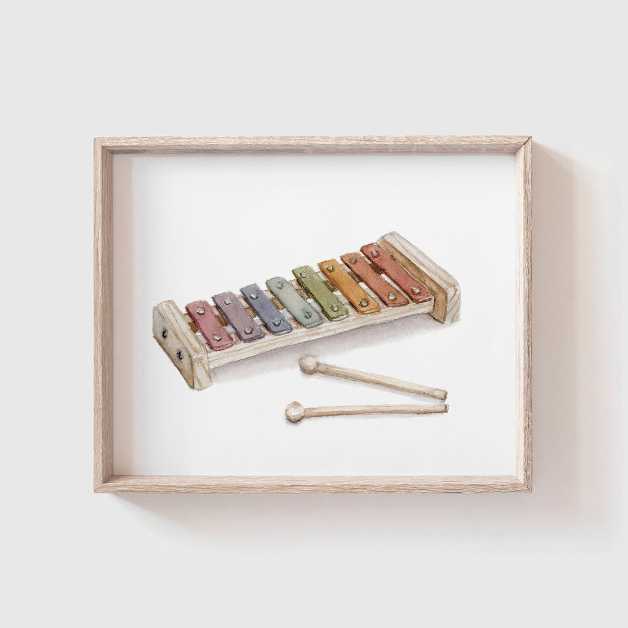Xylophone Art Print