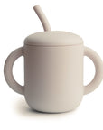 Silicone Training Cup + Straw