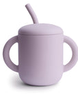 Silicone Training Cup + Straw