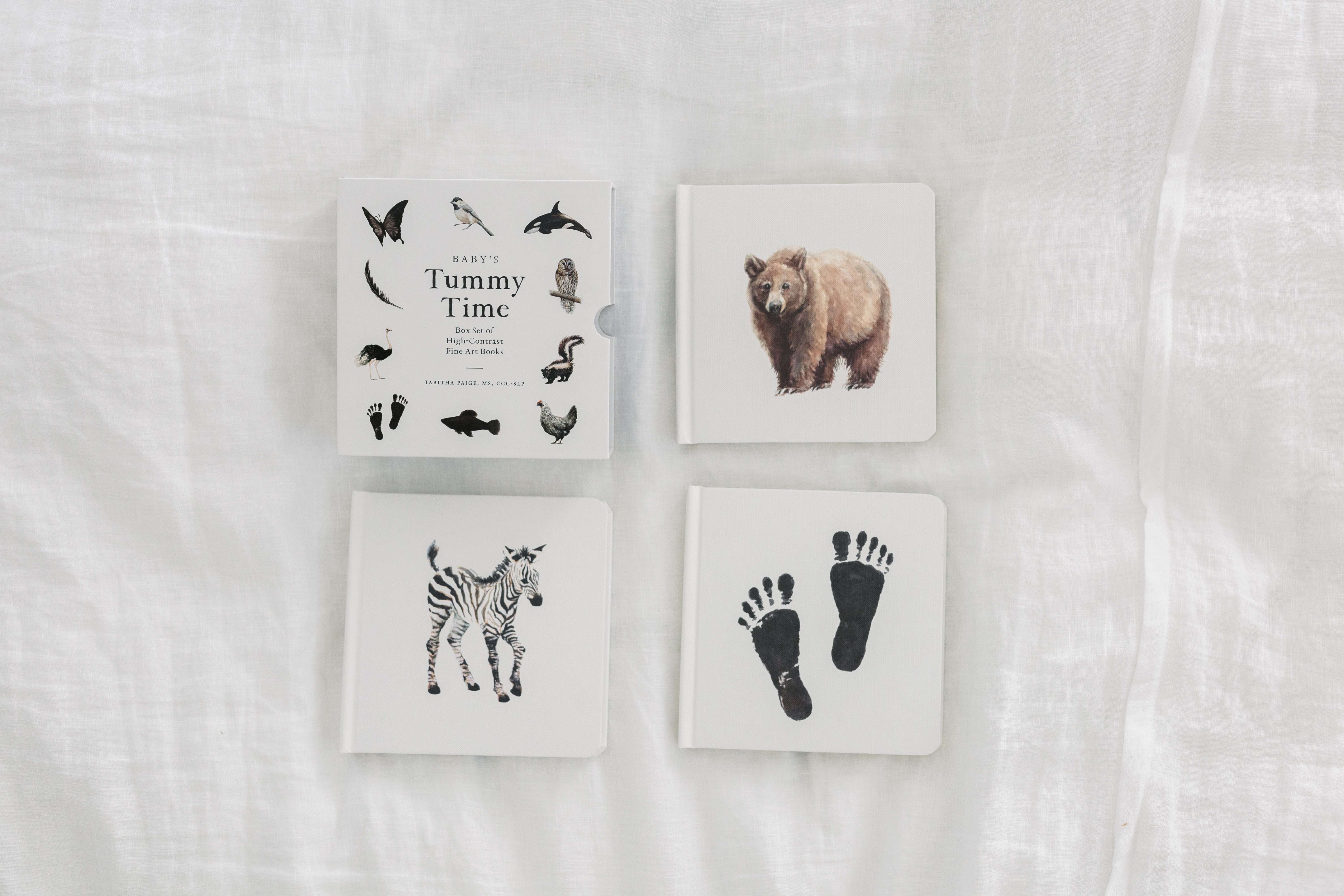 Baby's Tummy Time Book Box Set - Tabitha Paige
