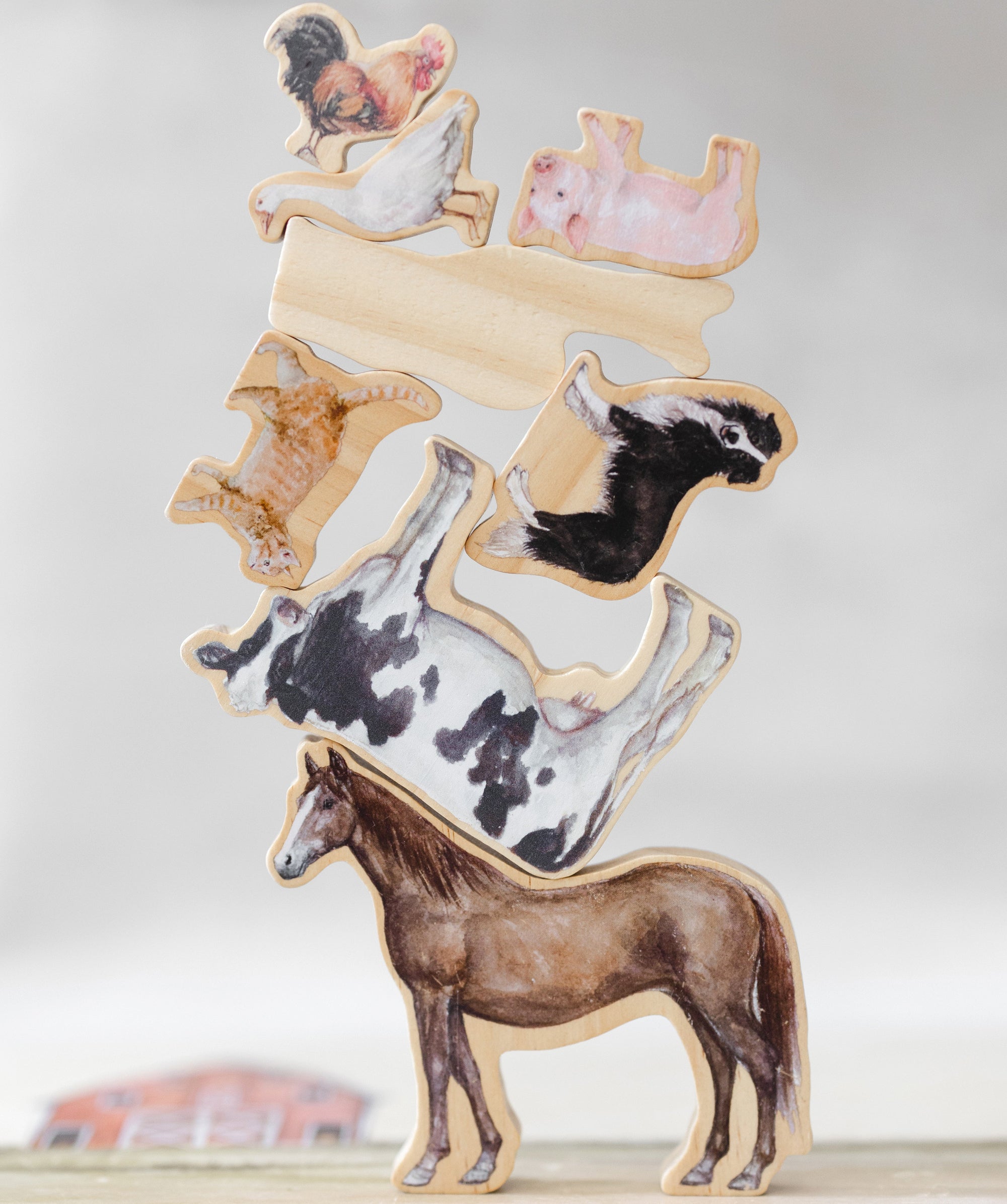 Farm Animals Wooden Puzzle