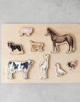 Farm Animals Wooden Puzzle