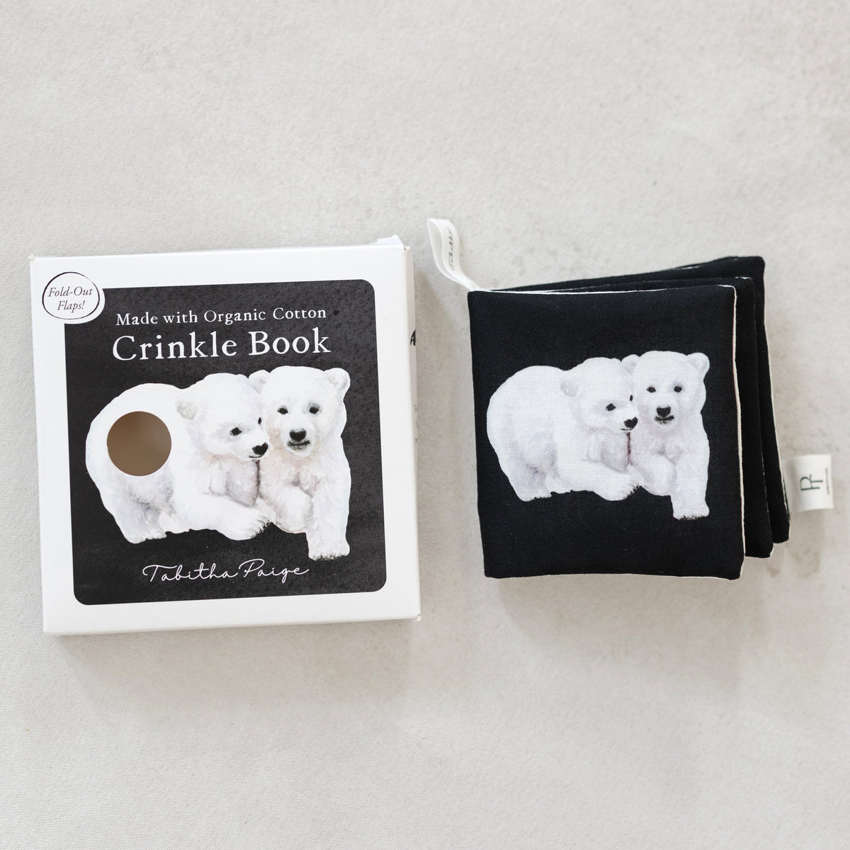 Organic Crinkle Book for Baby