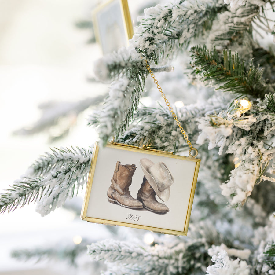 Cowboy Boots Ornament