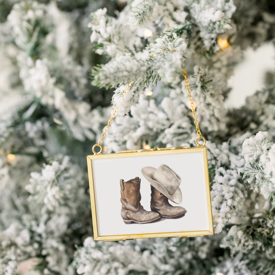 Cowboy Boots Ornament
