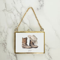 Cowboy Boots Ornament