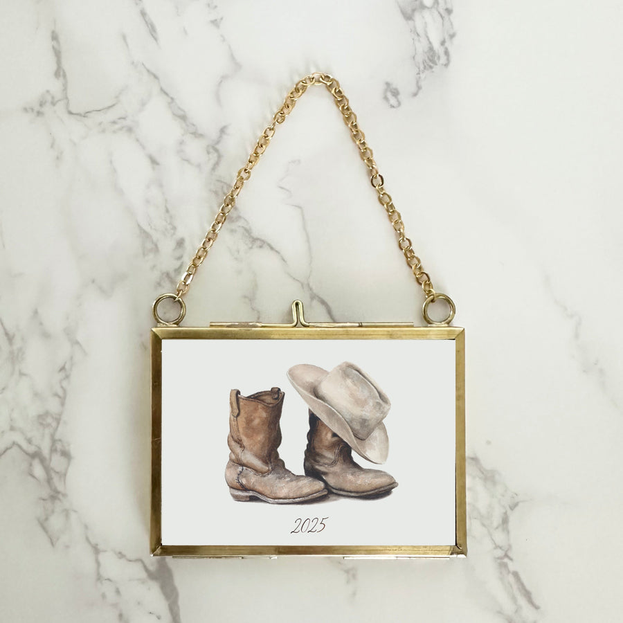 Cowboy Boots Ornament