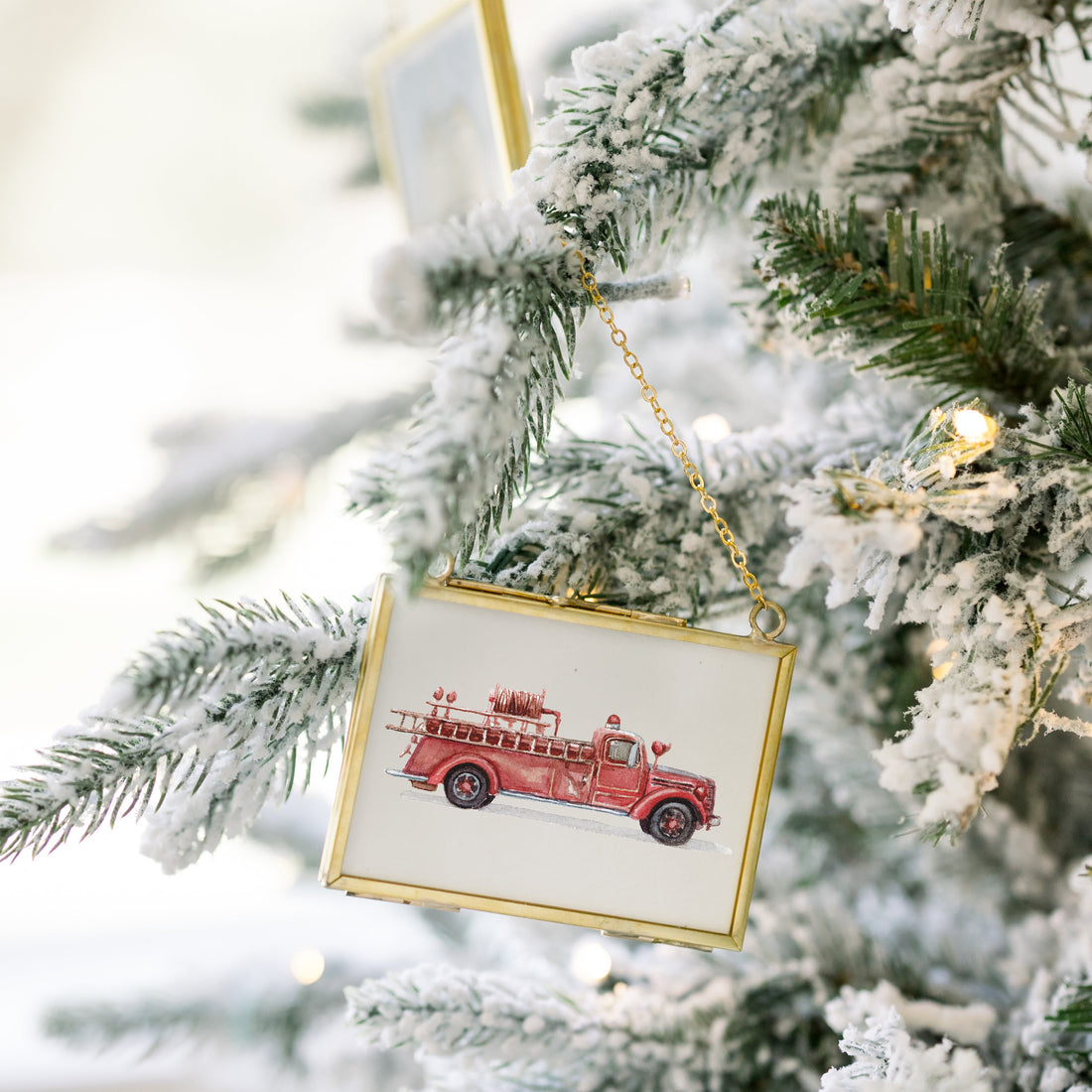 Firetruck Ornament