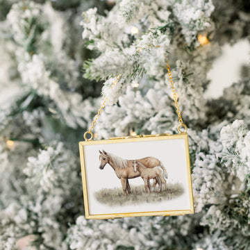 Horse & Foal Ornament