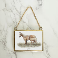 Horse & Foal Ornament
