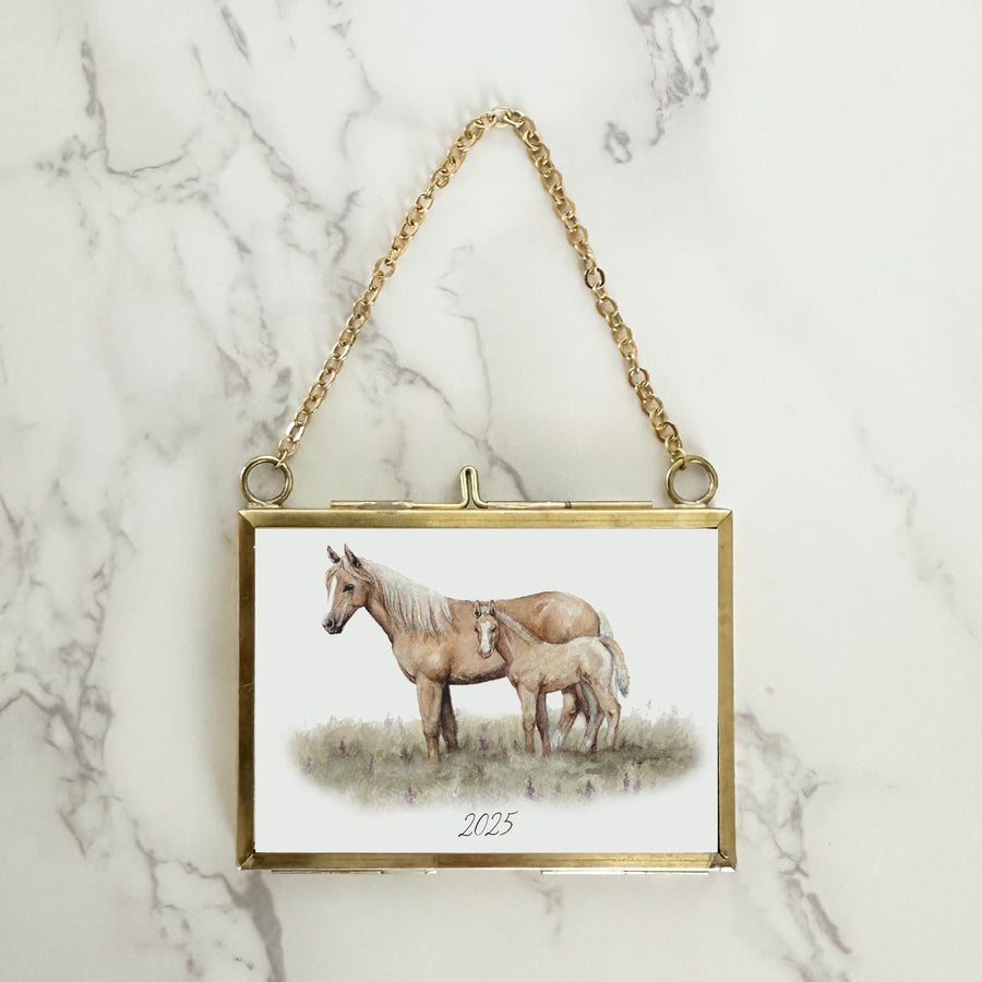 Horse & Foal Ornament