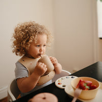 Silicone Training Cup + Straw