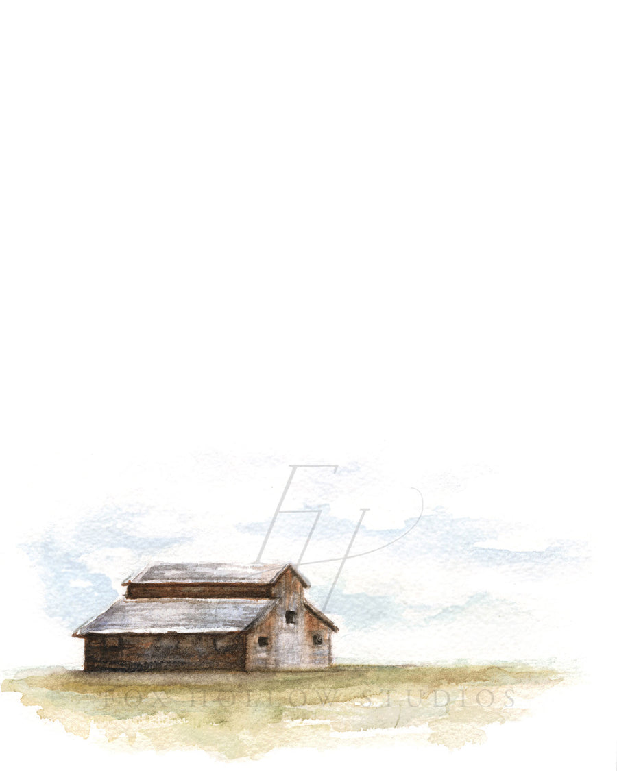 Barn No. 3 Art Print