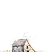 Barn No. 6 Art Print