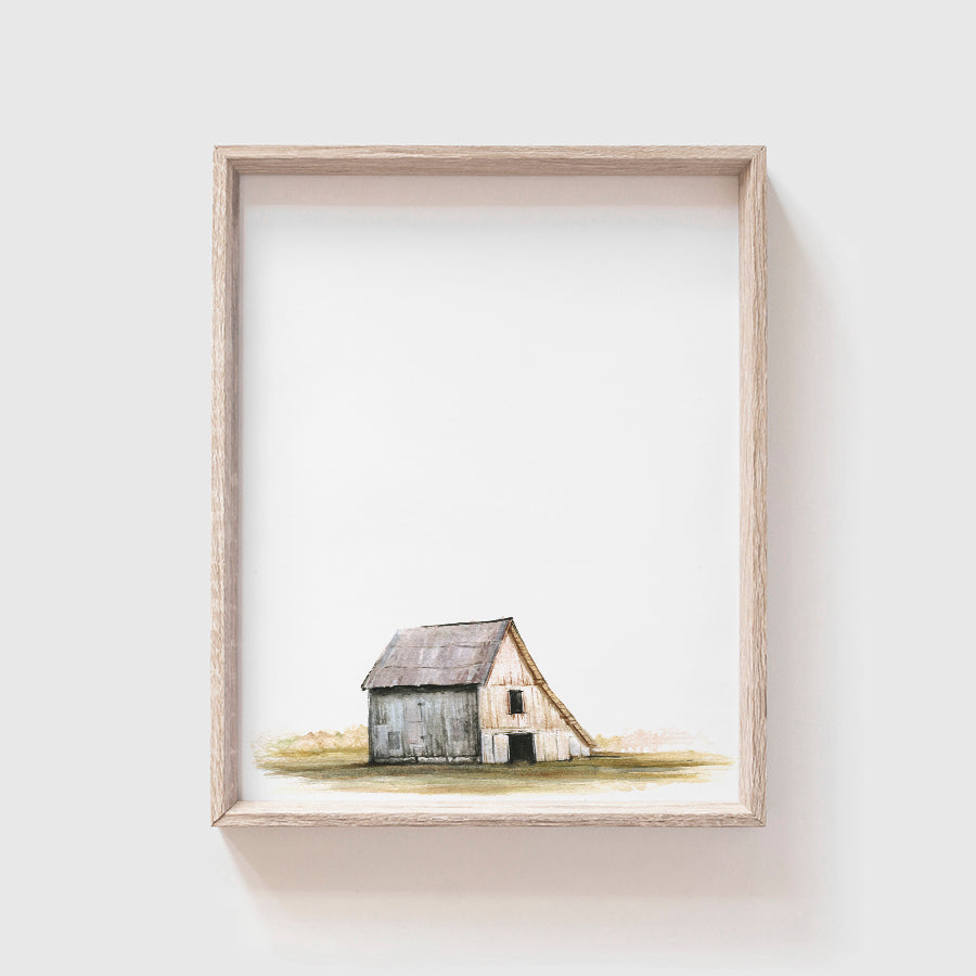 Barn No. 6 Art Print