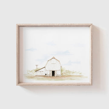 Barn No. 7 Art Print