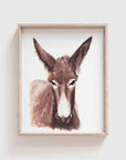 Donkey (Belle) Art Print